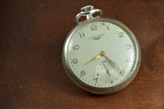 LONGINES Pocket Watch - Etsy Hong Kong