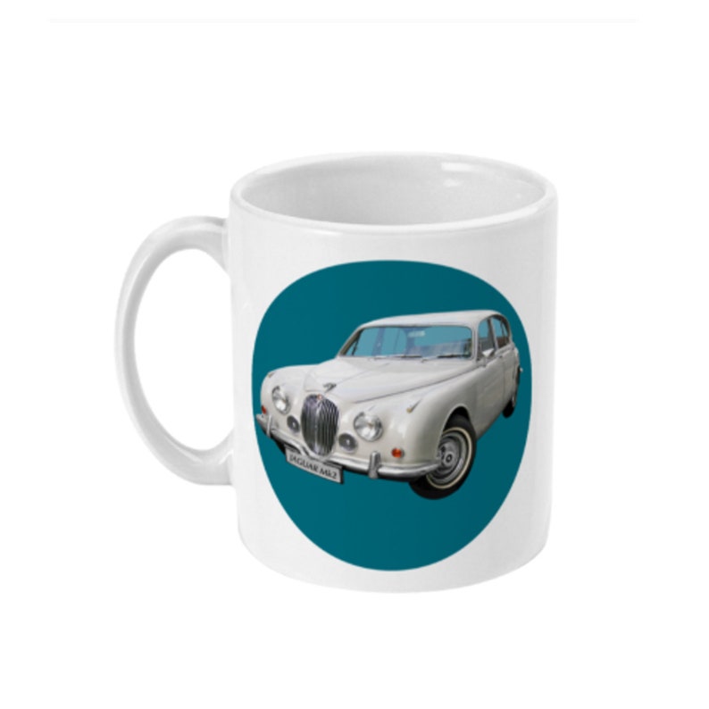 JAGUAR MARK 2 CLASSIC CAR MUG