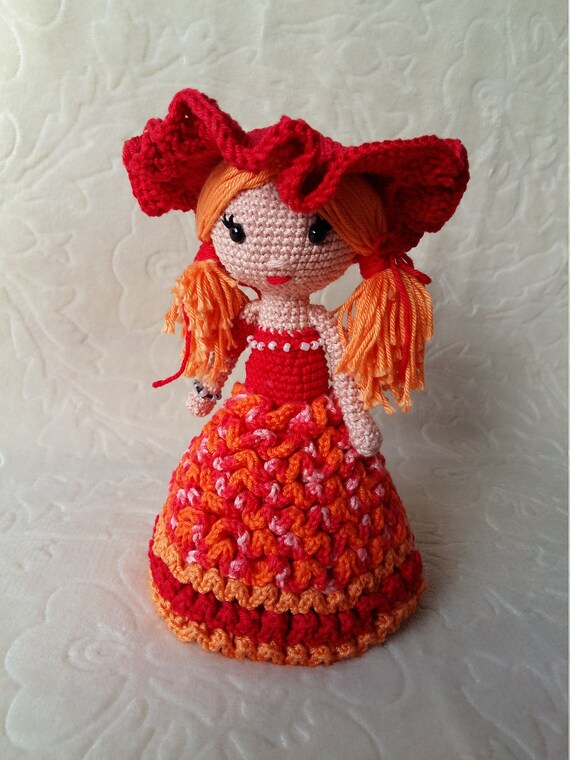 crochet cupcake doll pattern