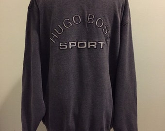 hugo boss sweatshirt vintage