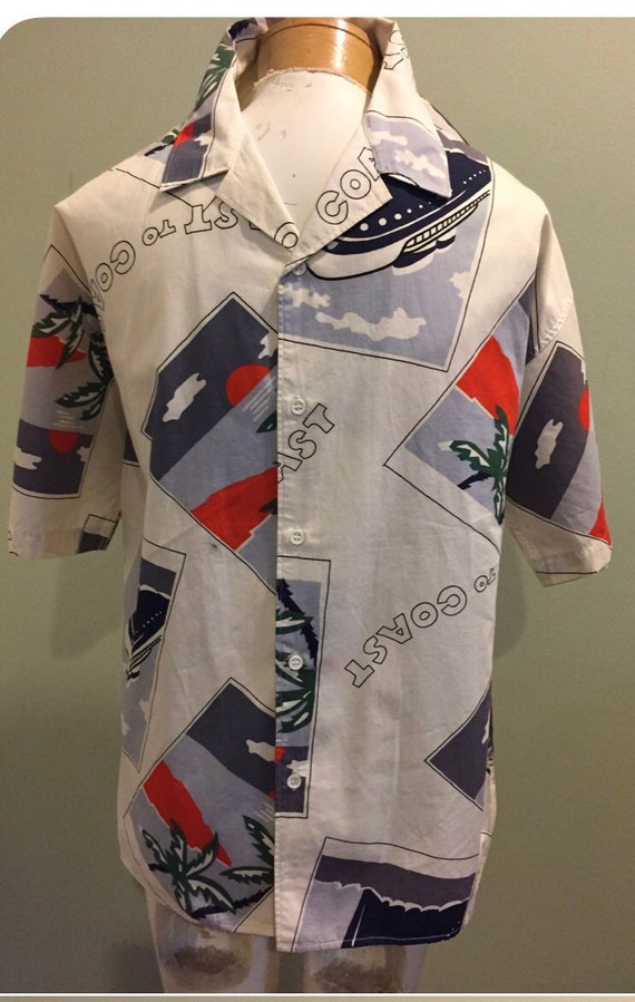 Authentic Mens Vintage Christian Dior Short Sleeve