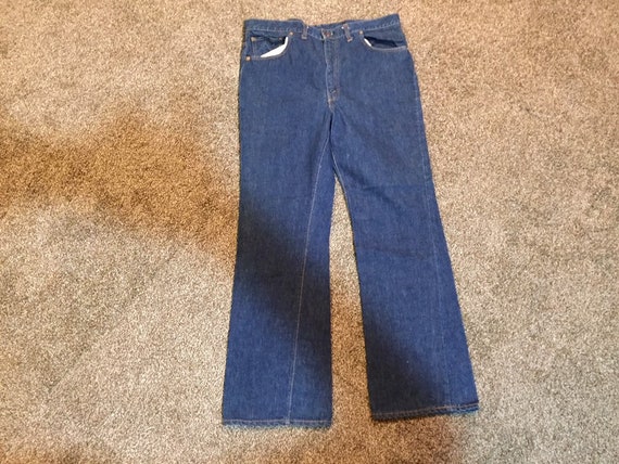Vintage 60's Levis Bellbottom Jeans