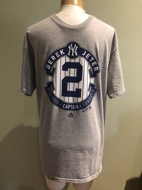 Vintage New York Yankees Derek Jeter Captain T-shirt 