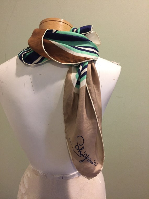 Stunning Vintage 1960’s Striped Elsa Schiaparelli