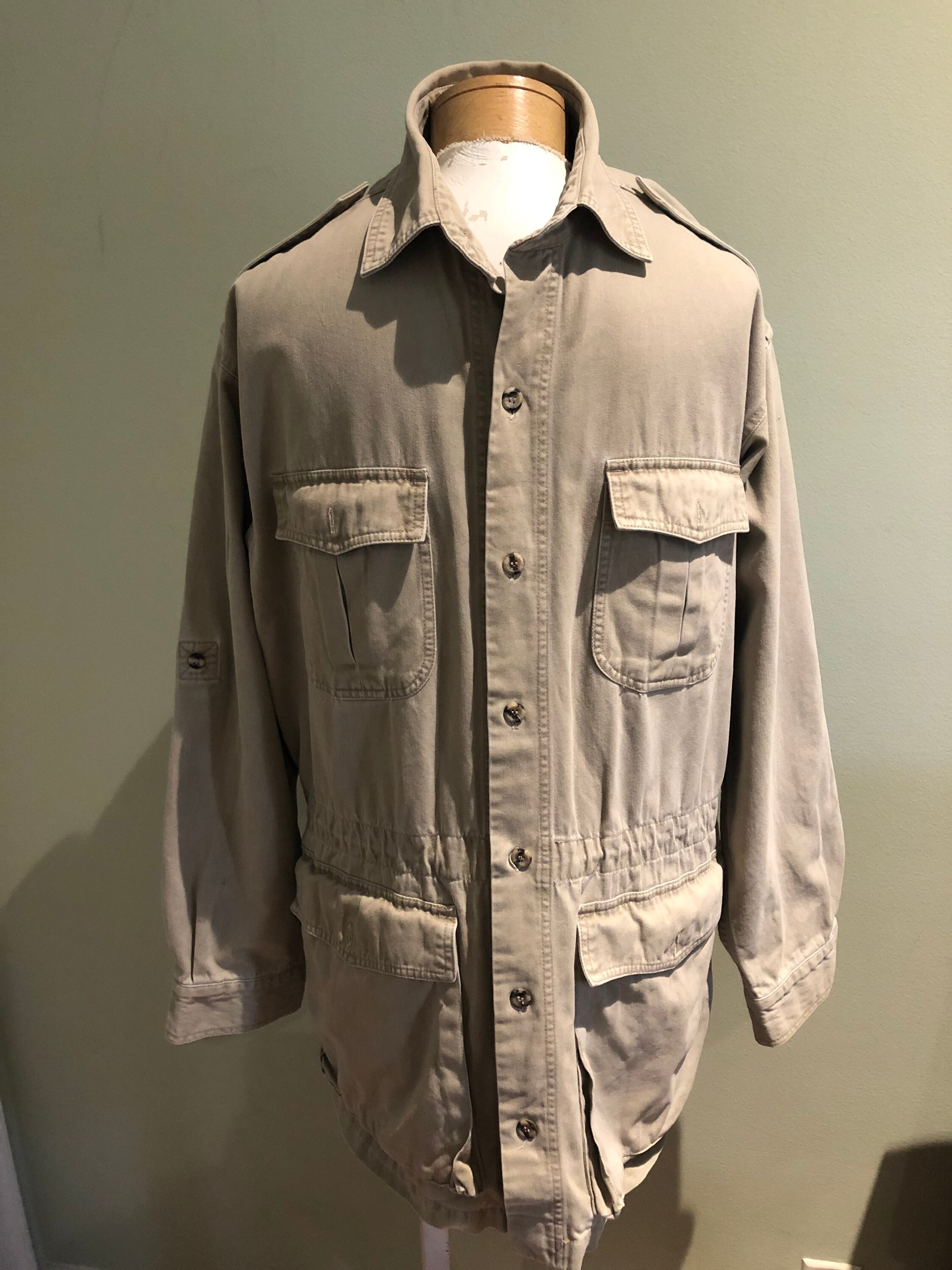 Vintage Woolrich Safari Jacket - Etsy
