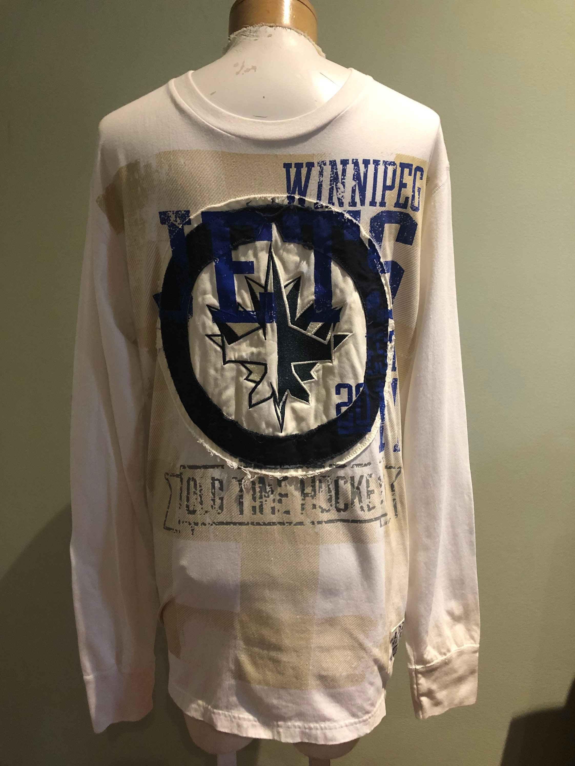 Winnipeg Jets Vintage 1993 Crewneck Grey