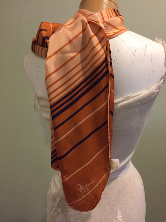 Stunning Vintage 1960’s Elsa Schiaparelli Scarf