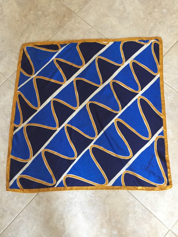Stunning Vintage 1960’s Elsa Schiaparelli Scarf