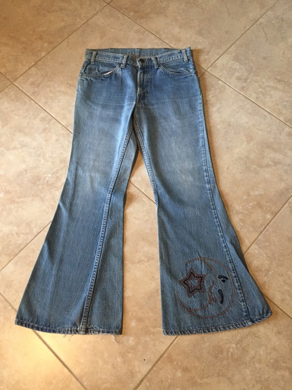 Badass Rare Vintage 1960’s Big E Levis Bellbottom