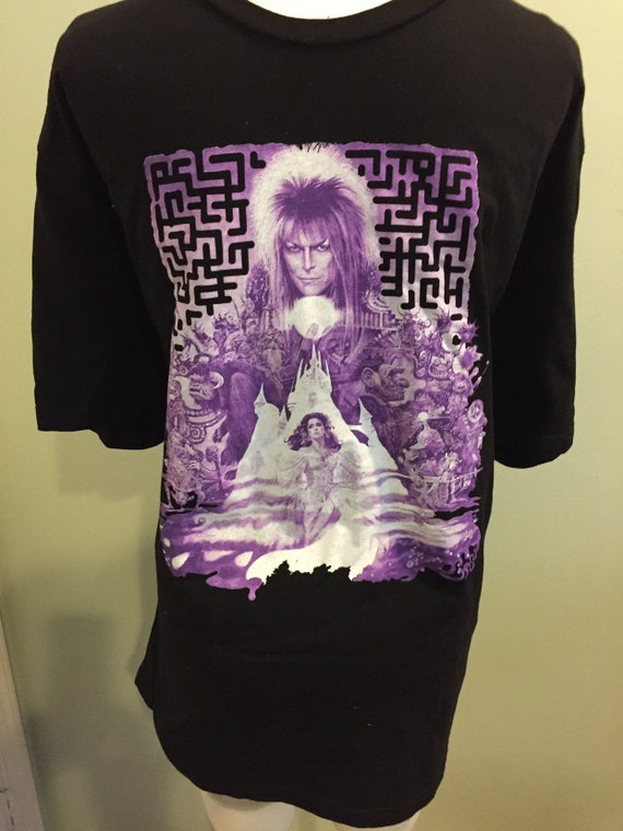 Badass Vintage David Bowie Iron On Tshirt