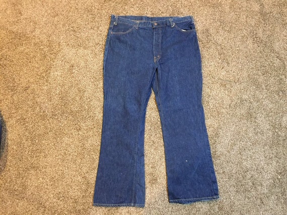 Vintage 60s Levis Big E Bellbottom Jeans