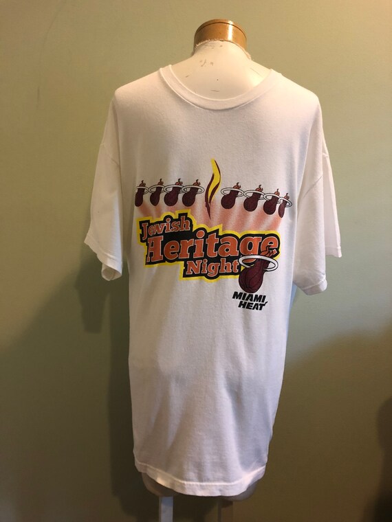 vintage miami heat shirt