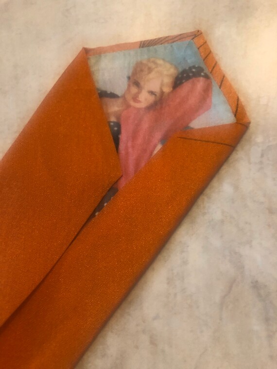 Vintage 1950's 'Serenade' Peekaboo Tie