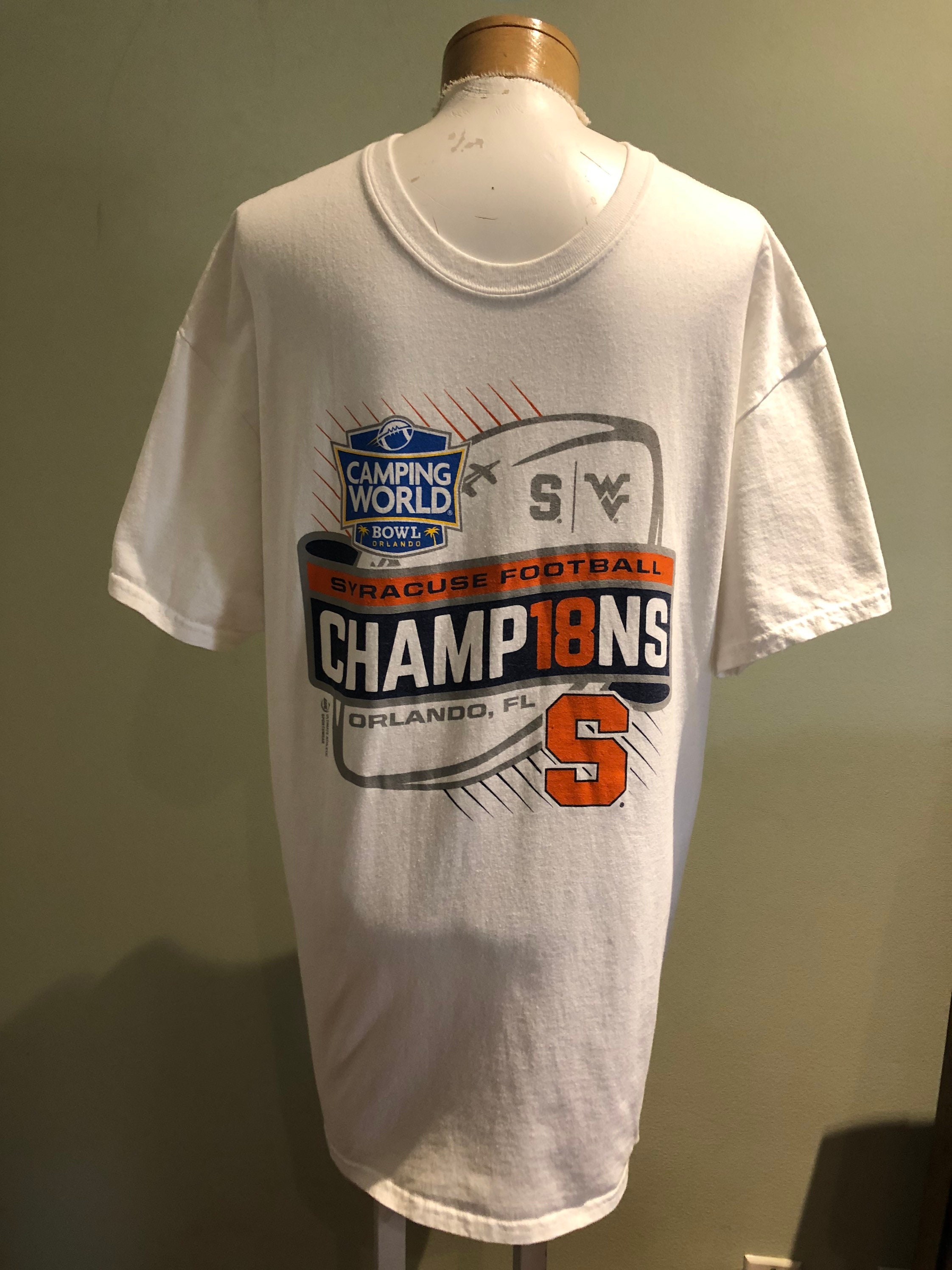 Vintage.syracuse Football Champions T 