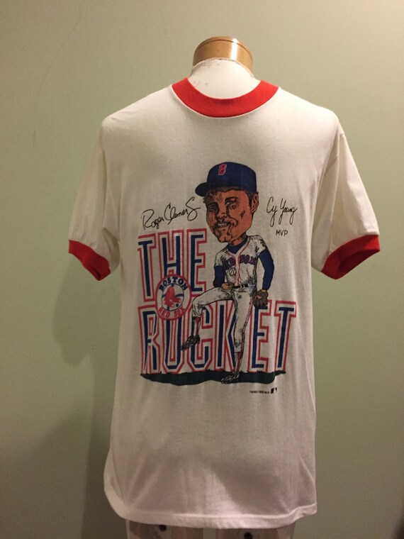 Original Vintage 1988 Roger Clemens Ringer Tshirt