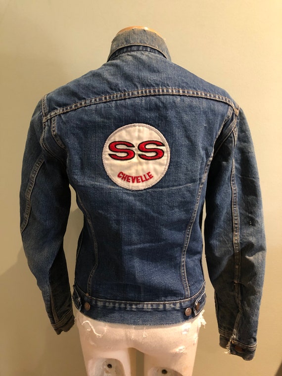 Vintage Levi big E 1950s blanket lined denim jacket Gem