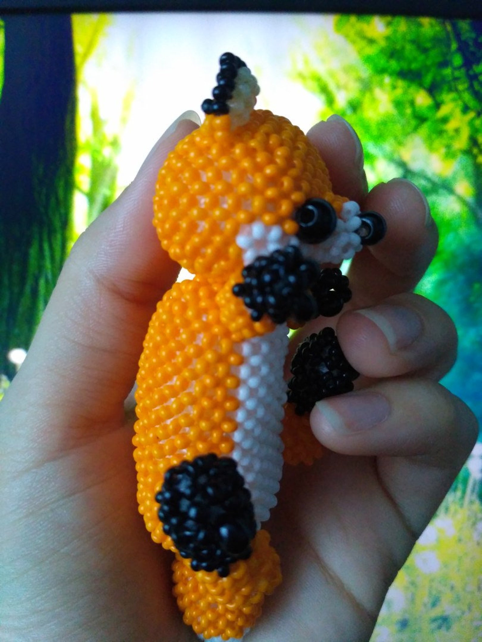 Fox pattern PDF Fox Beads pattern Fox Bead Foxy Bead toy Etsy
