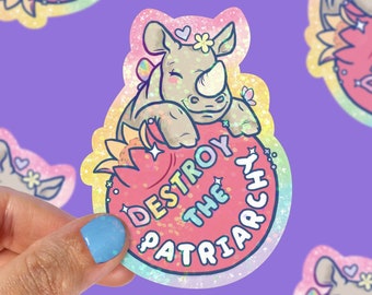 STICKER Vernietig het patriarchaat