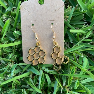 Honeycomb Earrings
