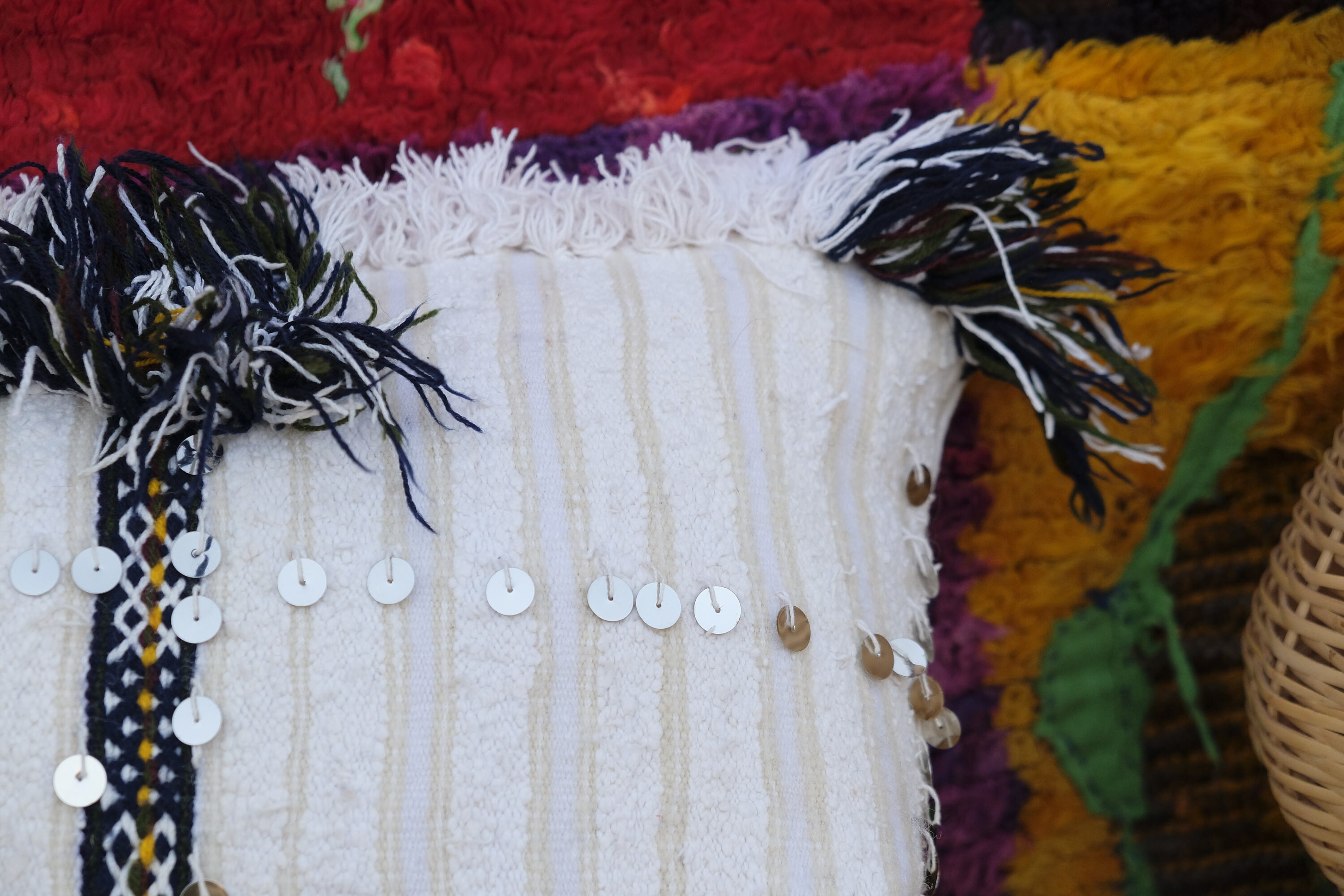 Funda de almohada almohada de piso decoración marroquí boda | Etsy