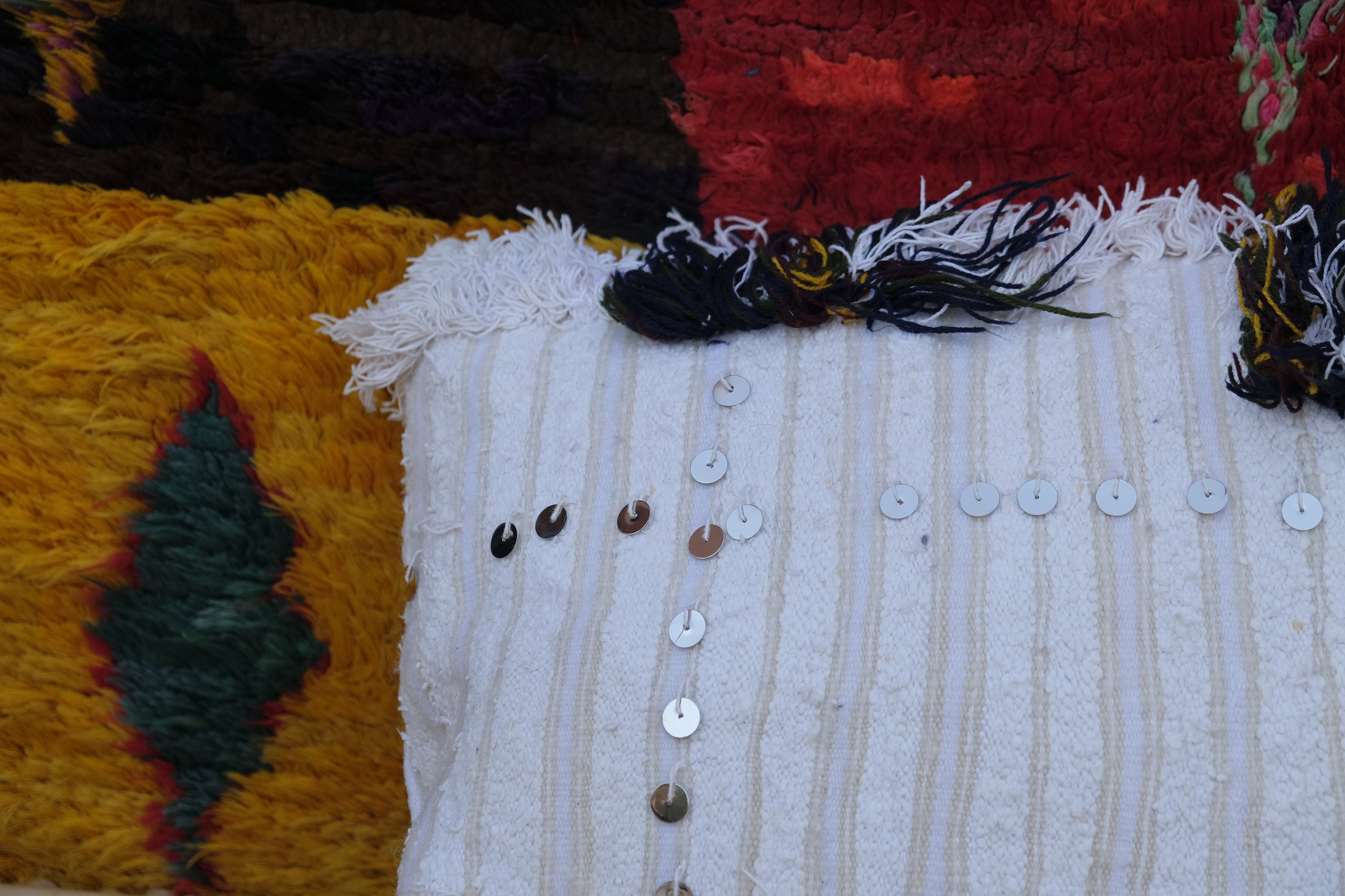 Funda de almohada almohada de piso decoración marroquí boda | Etsy