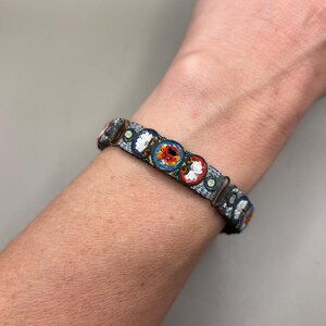 Italian micro mosaic bracelet - Etsy 日本