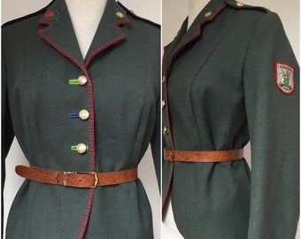 Customised ladies army jacket, customised military jacket