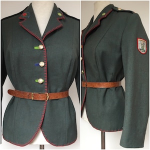 Customised ladies army jacket, customised military jacket
