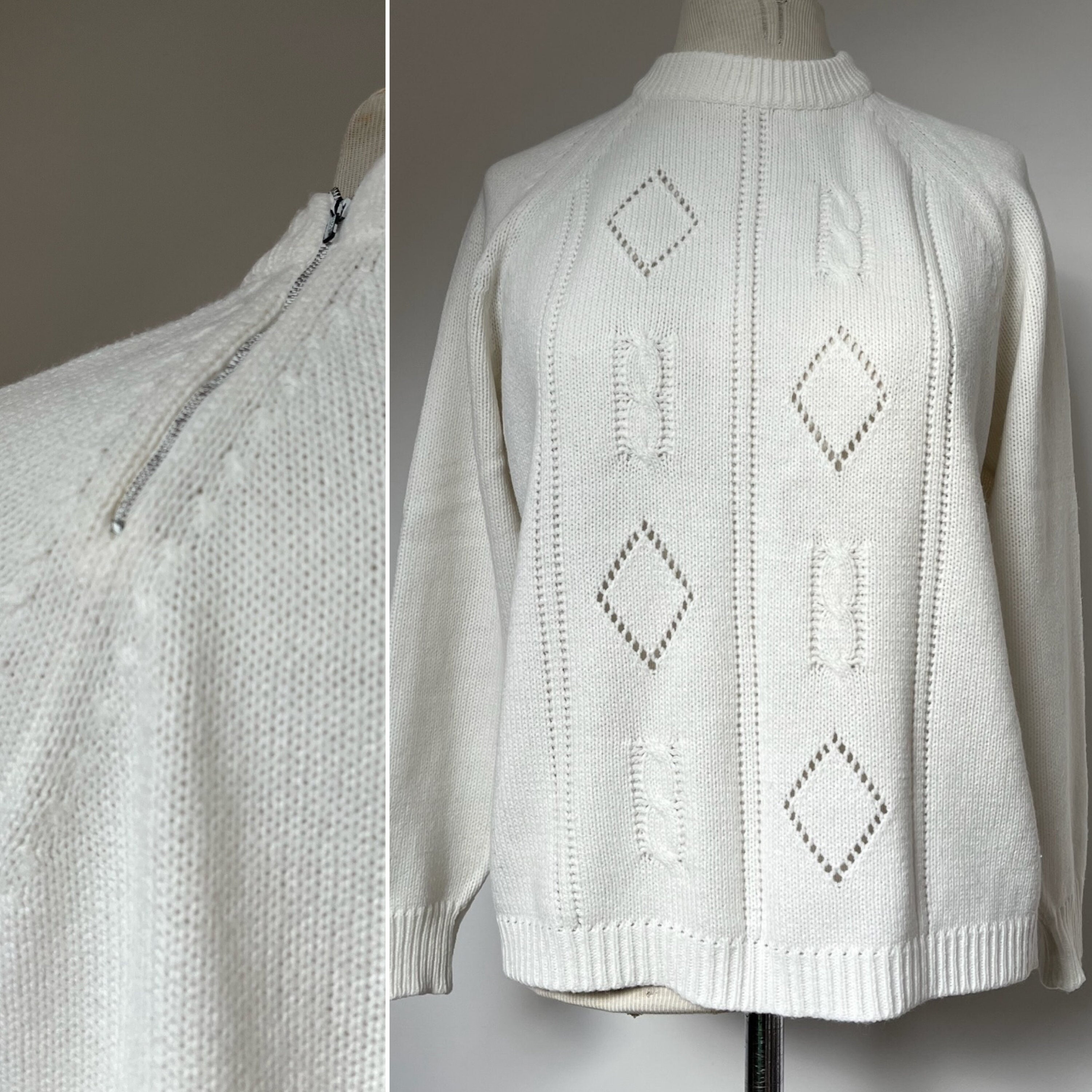 60s Tigi Wear Jumper, 60s Jumper, 60s Mod Sweater, Size M