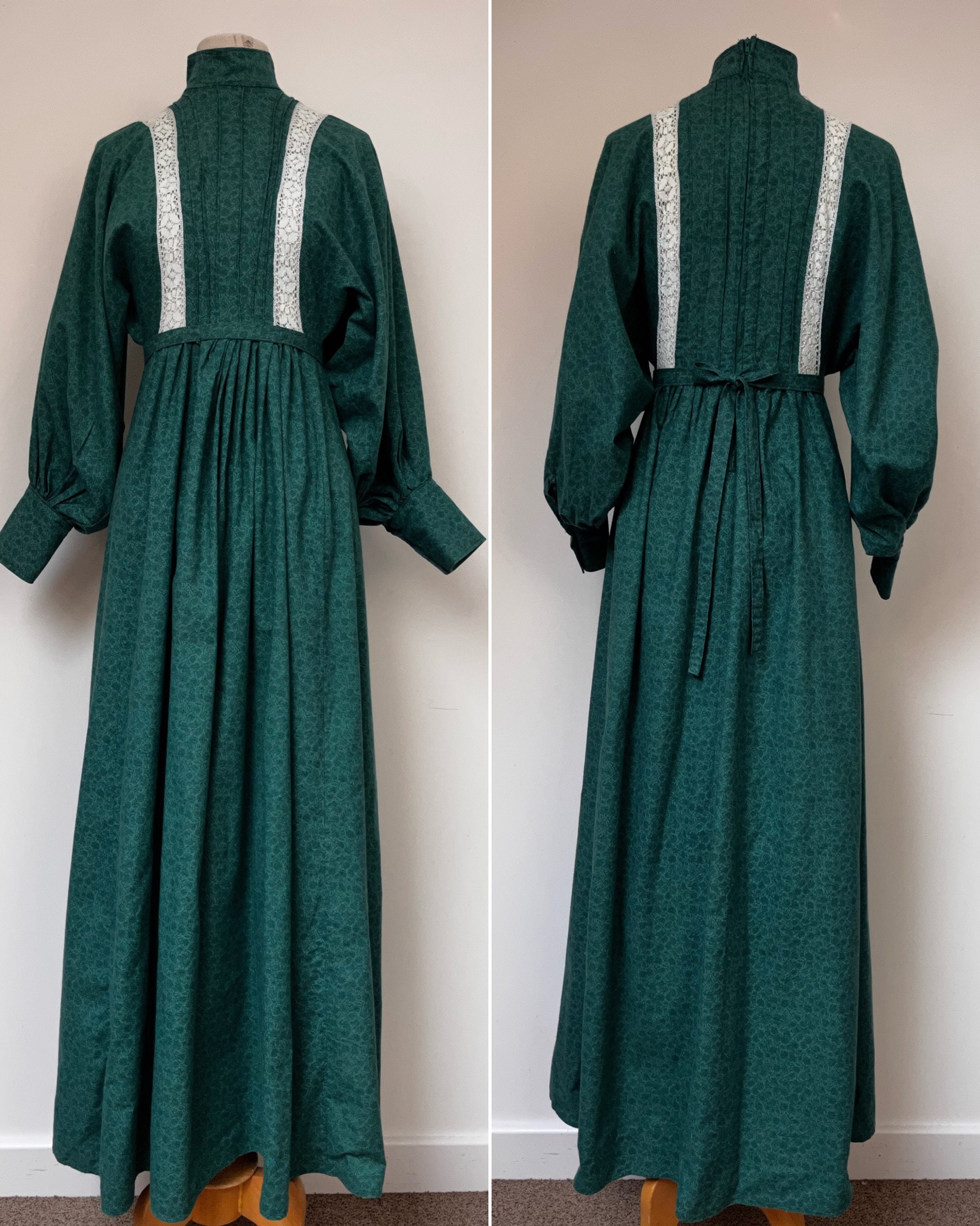 RARE 1970s LAURA ASHLEY Dress, Dyers and Printers Made in Wales - Etsy