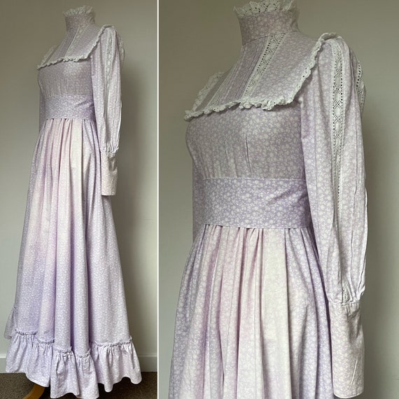 1970s LAURA ASHLEY Bridesmaid Dress, 1970s Laura … - image 2