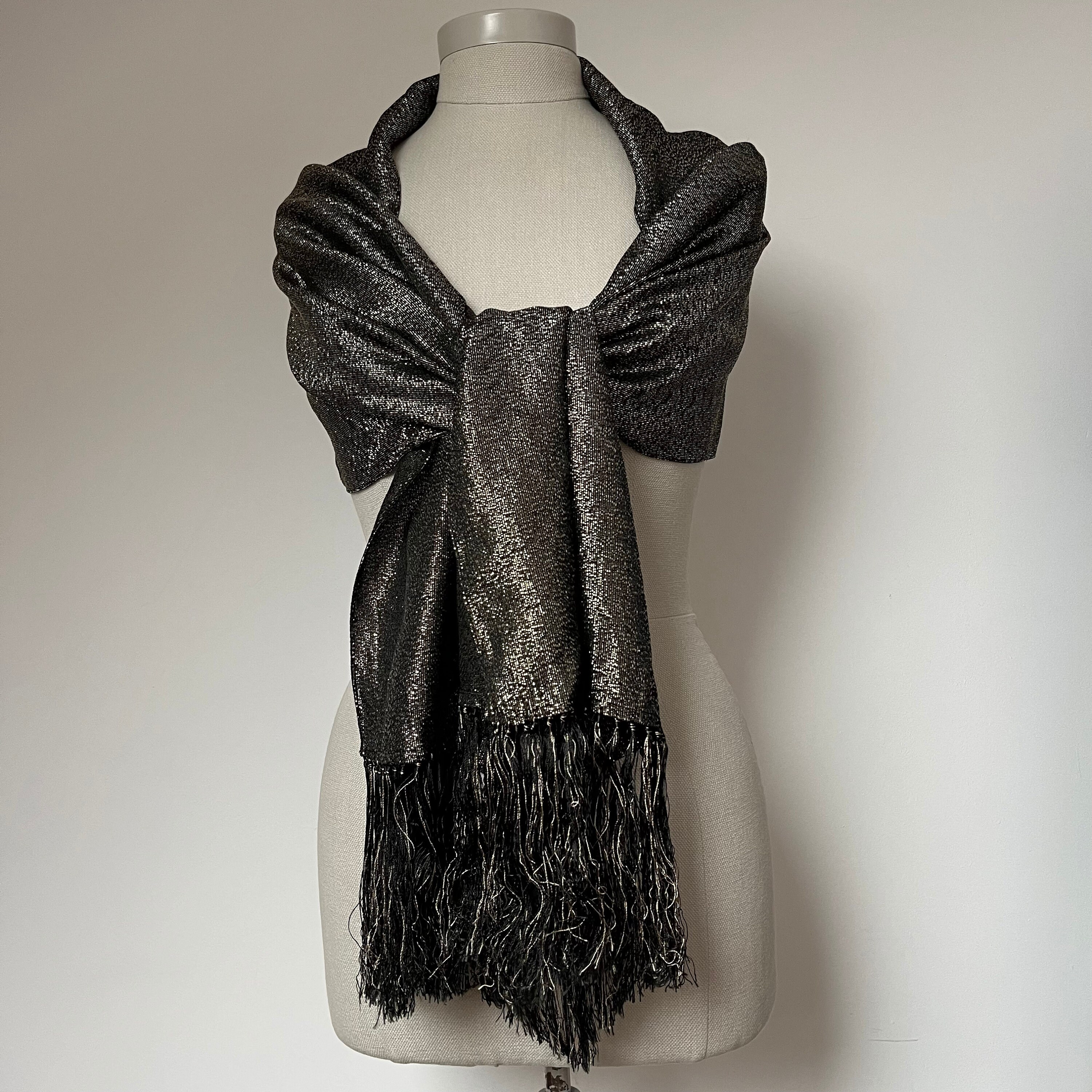 Lurex Scarf - Etsy Canada