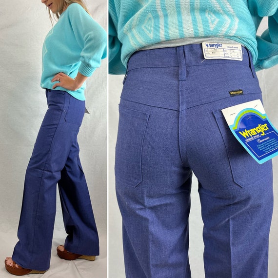 Blue 70's Flares Blue 70's Flares