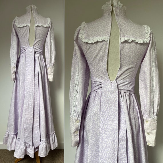 1970s LAURA ASHLEY Bridesmaid Dress, 1970s Laura … - image 3