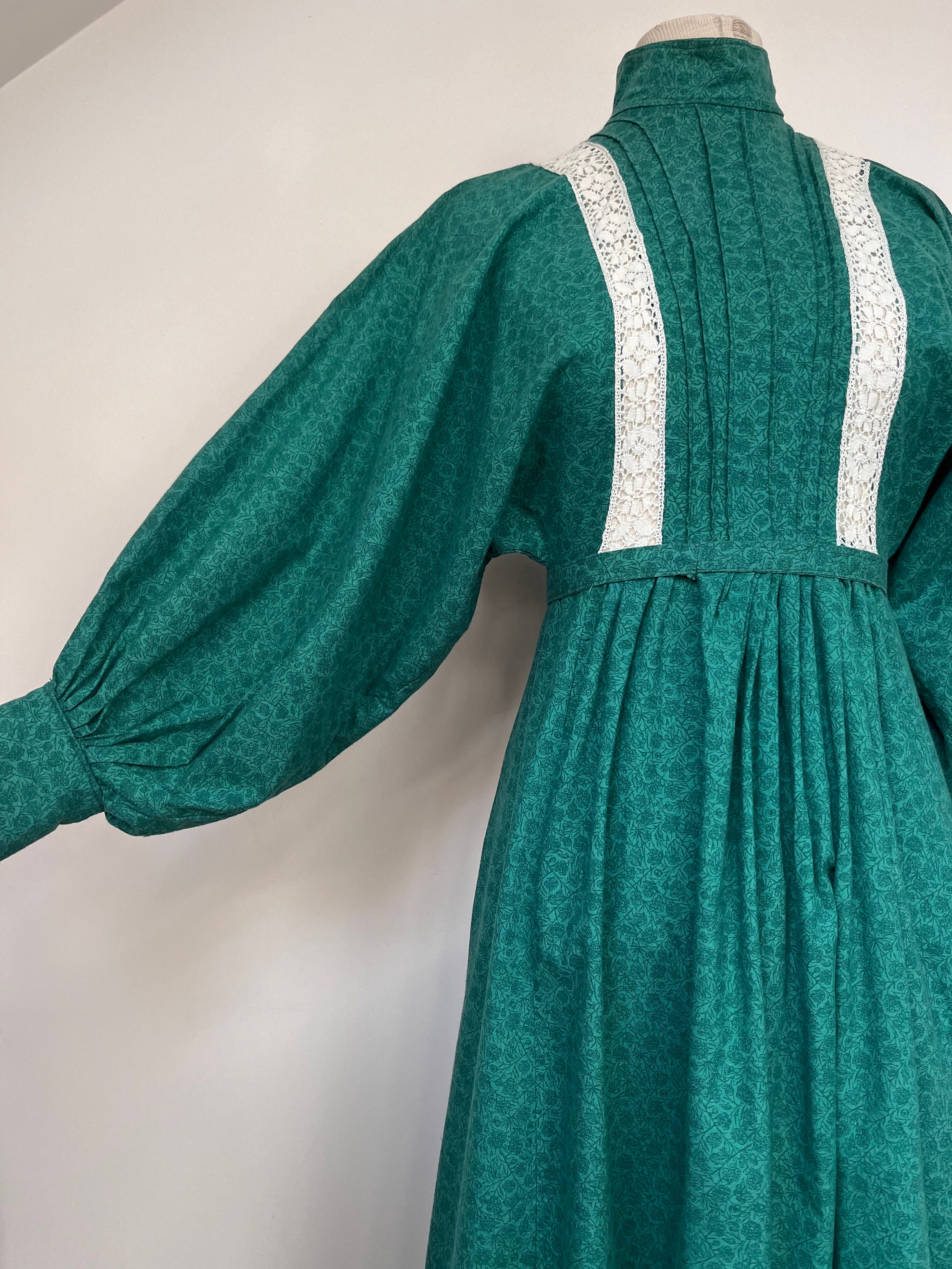 RARE 1970s LAURA ASHLEY Dress, Dyers and Printers Made in Wales - Etsy