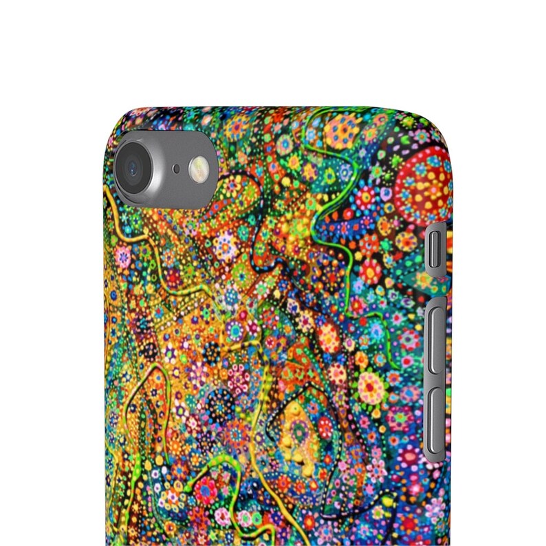 Dots Abstract Art Phone Case, Aesthetic Phone Cover, Tiny Dot Galaxy Painting, Samsung S10-S20 & iPhone 7-8-11-X-XR-XS-Max-Pro-Plus image 10