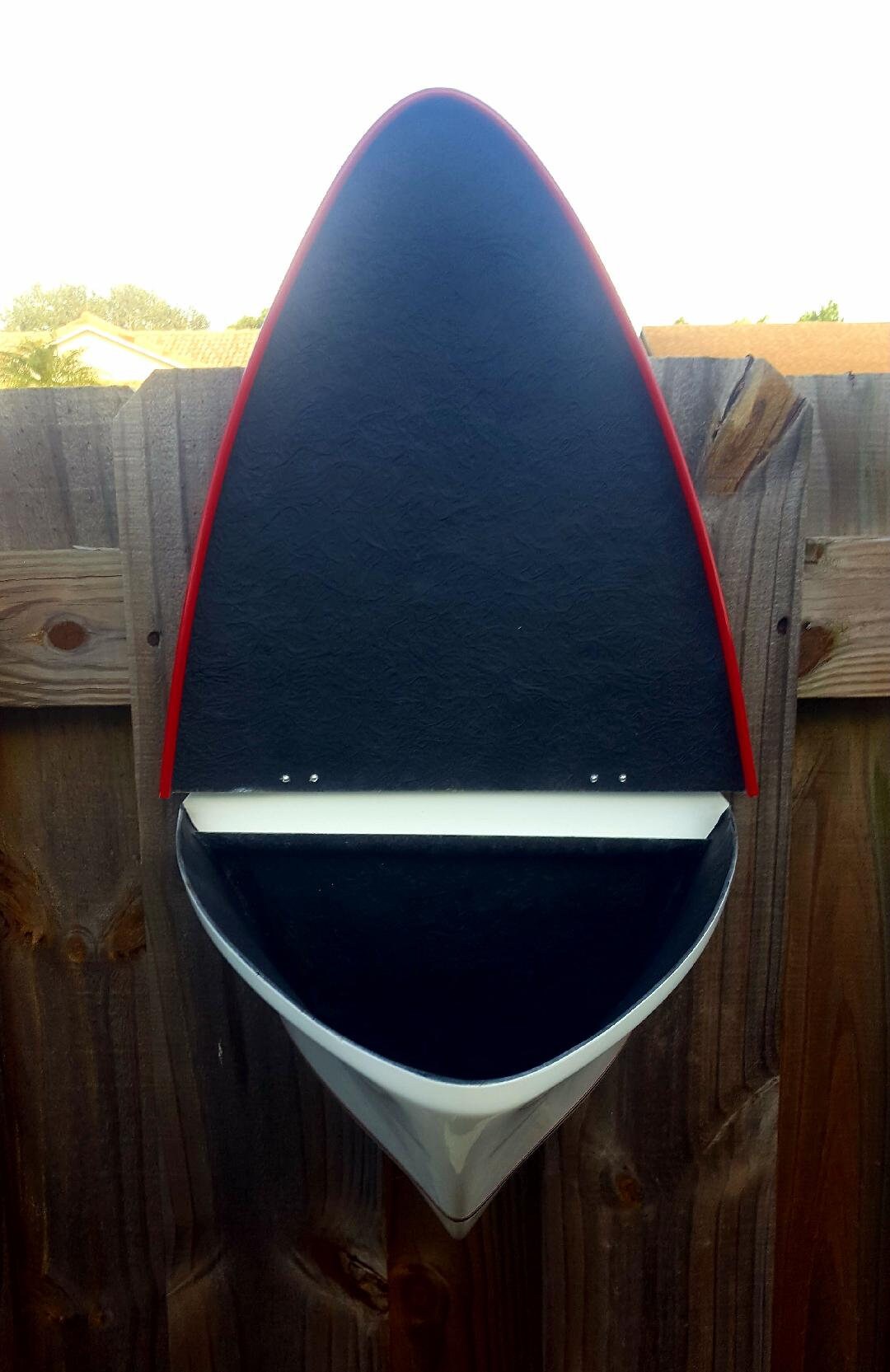 Wall Mounted Nautical Mailbox. Fiberglass and Gelcoat, No Wood, Will
