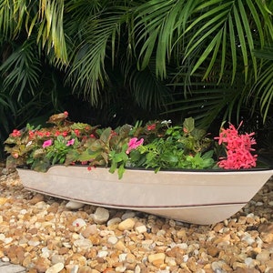 Nautical Planter, Fiberglass and Gelcoat, no wood, will never rot, no need for paint