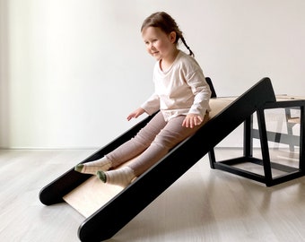 Slide For PIDkids Convertible Helper Tower with plexiglass, Learning Stool,Toddler Helper Tower - Slide CV-21
