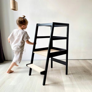 Helper Tower, Toddler Kitchen Step Stool, Learning Stool, Toddler Safety Stool Toddler for Helper Tower