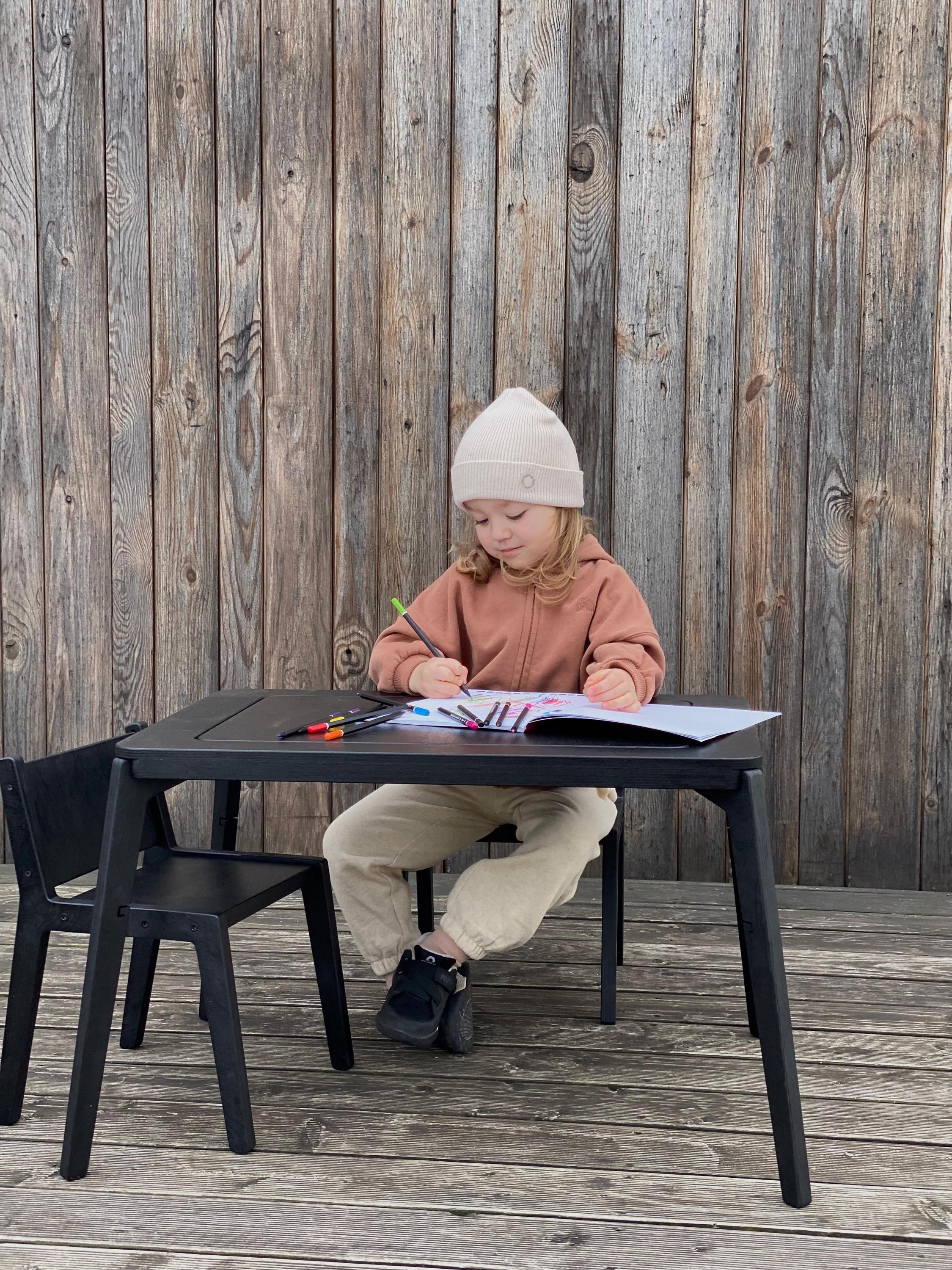 Montessori Sensory Table: Indoor Outdoor Play, Toddler Activity Table ST