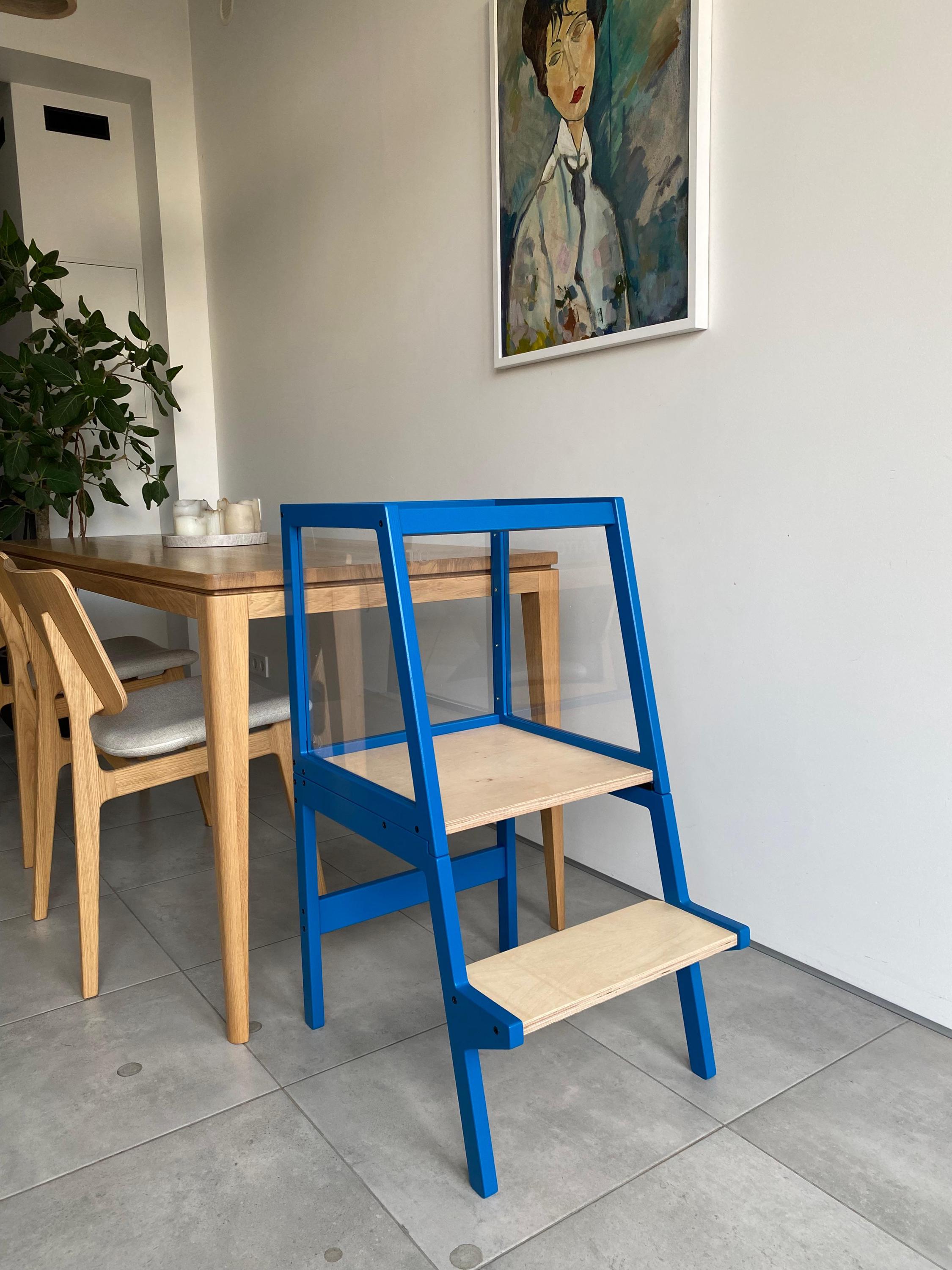 Adjustable Montessori Stool | Toddler Learning Seat and Convertible ...