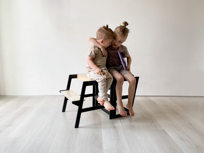 Convertible Helper Tower Сompact edition Super Light and Small, Learning Stool CV 12, PIDkids image 9