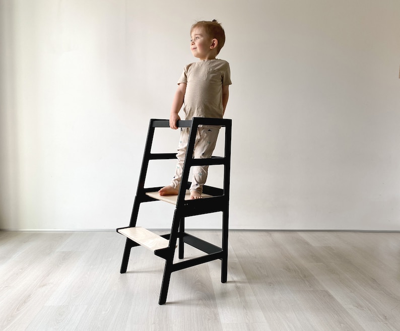 Convertible Helper Tower Сompact edition Super Light and Small, Learning Stool CV 12, PIDkids image 5