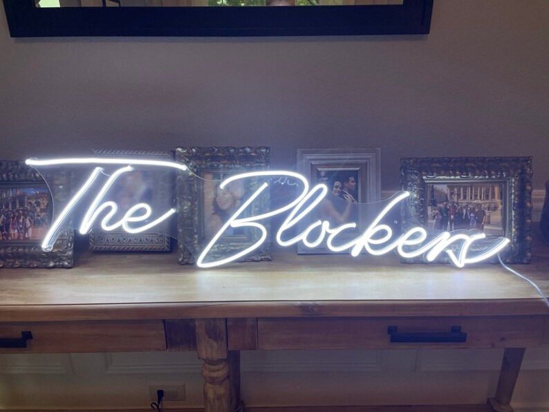Custom Neon Sign for Home Décor Etsy