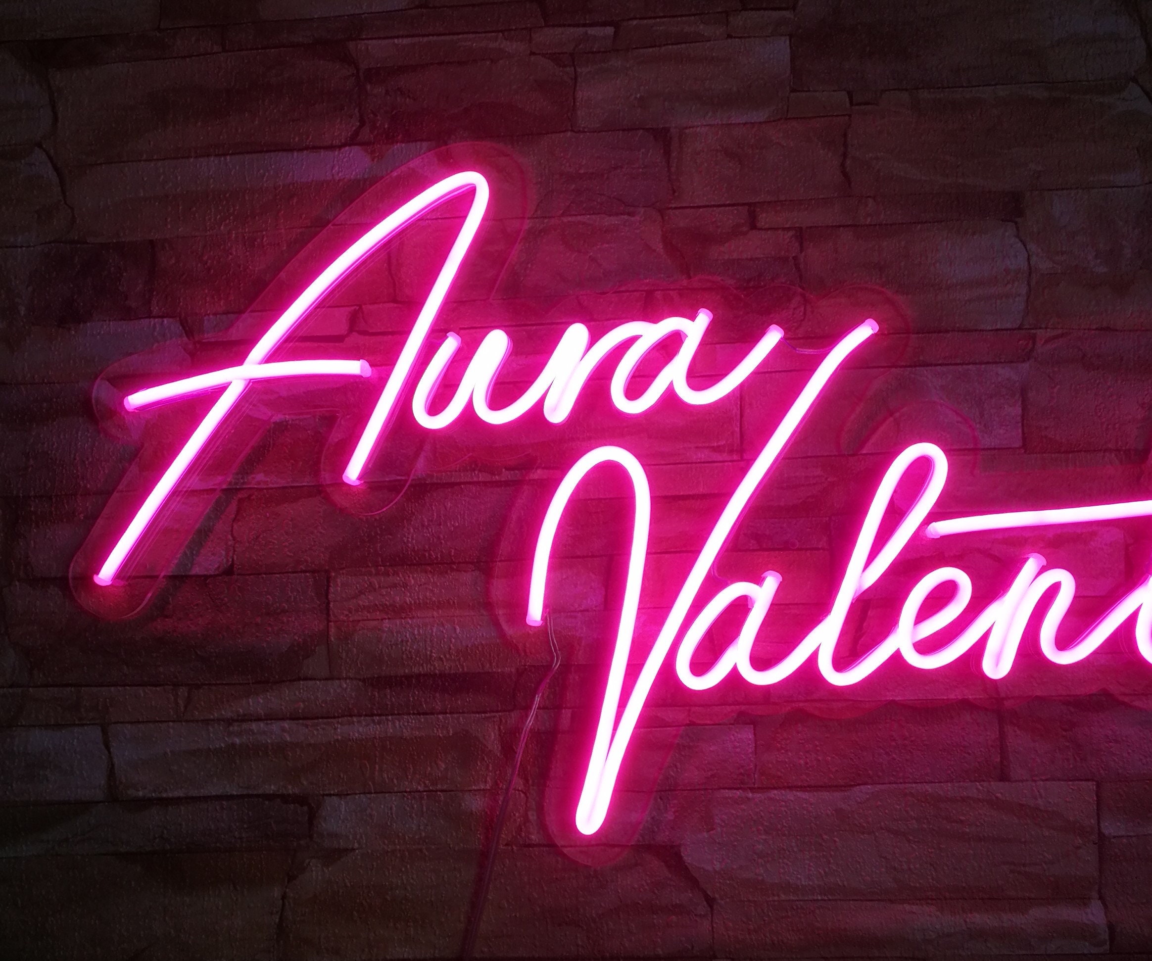 Custom Neon Sign for store Etsy