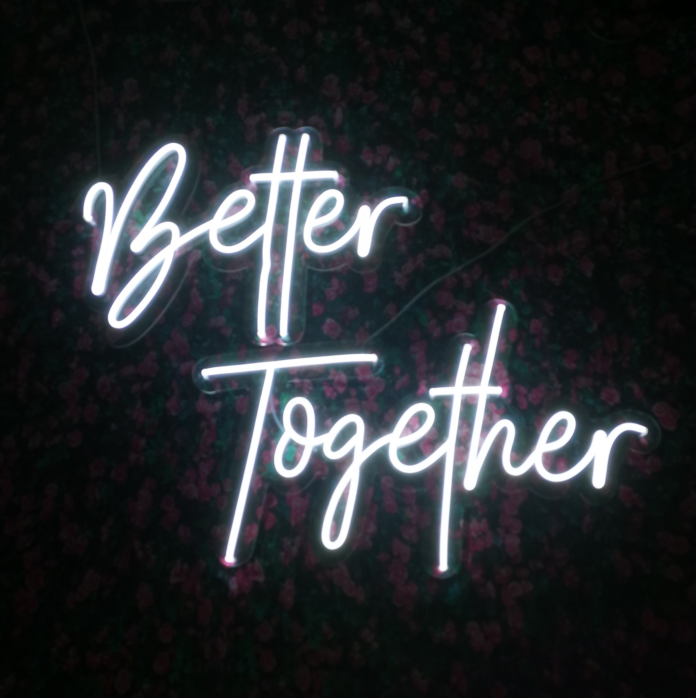 Custom neon sign for wedding home décorkidsbirthday Etsy