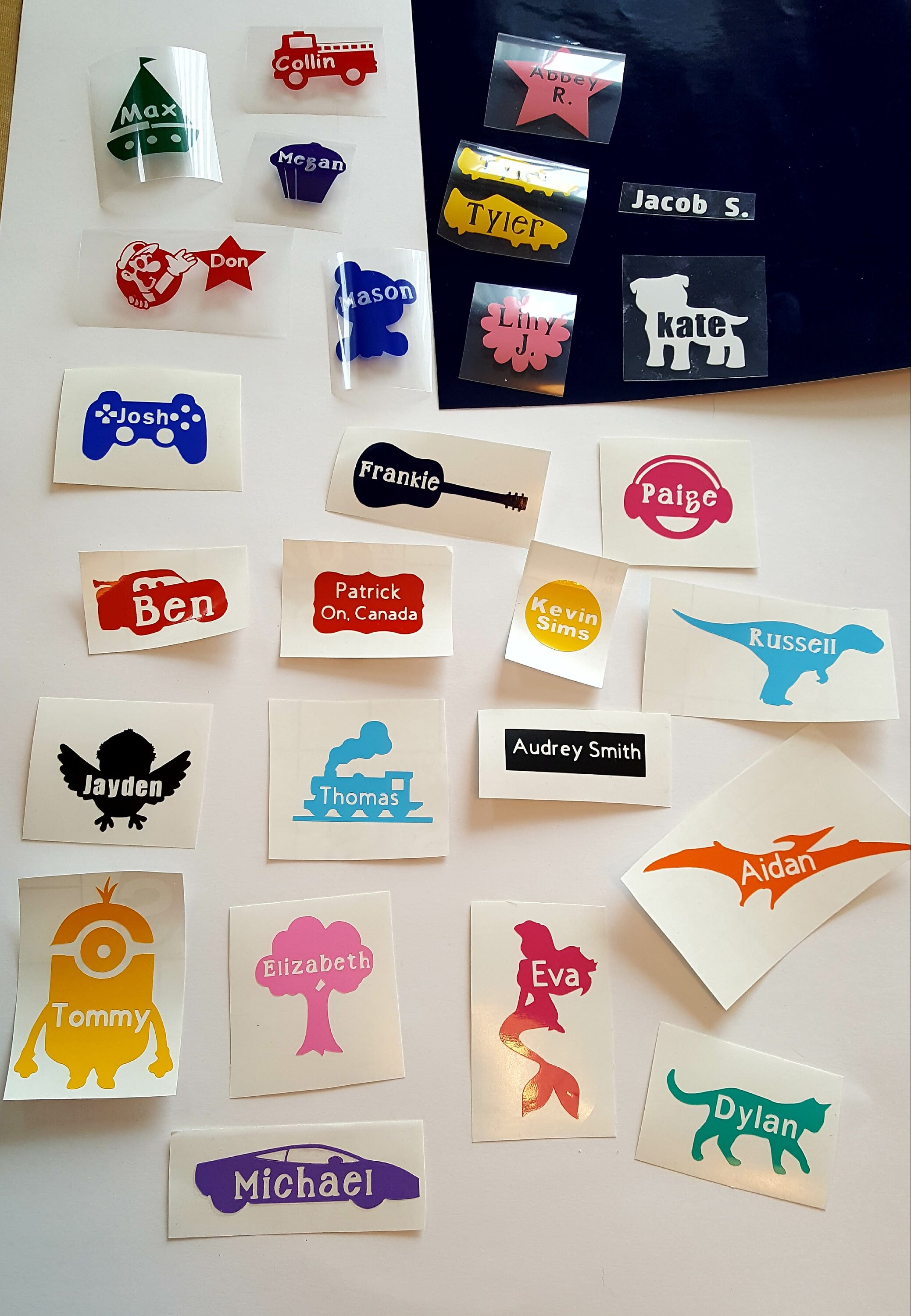 Laundry Safe Iron On Clothing Labels for Only 1.45 Each CAD Etsy