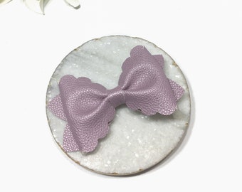 Lavender hair bows, Purple hair clip, Purple bow headband, Spring hair bows, Pastel hair accessories