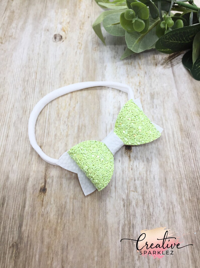 Glitter Baby headband set Hair bow sets Baby bows and headbands Newborn headbands baby girl Baby hair bows for girls Spring bows
